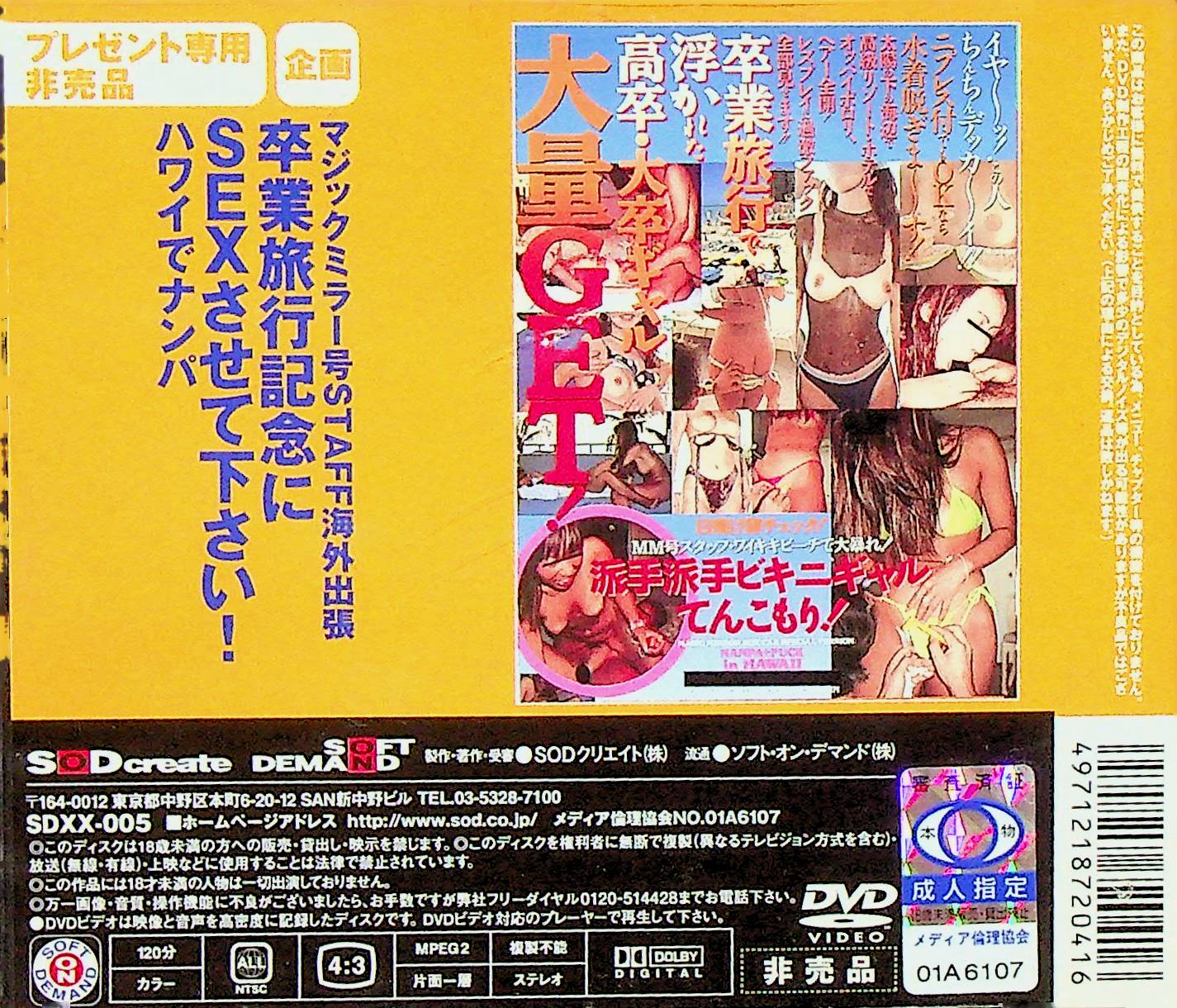 マジックミラー号 ハワイでナンパ