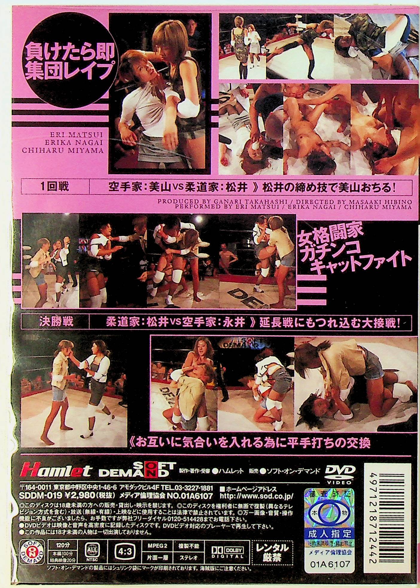 女格闘家ガチンコキャットファイト