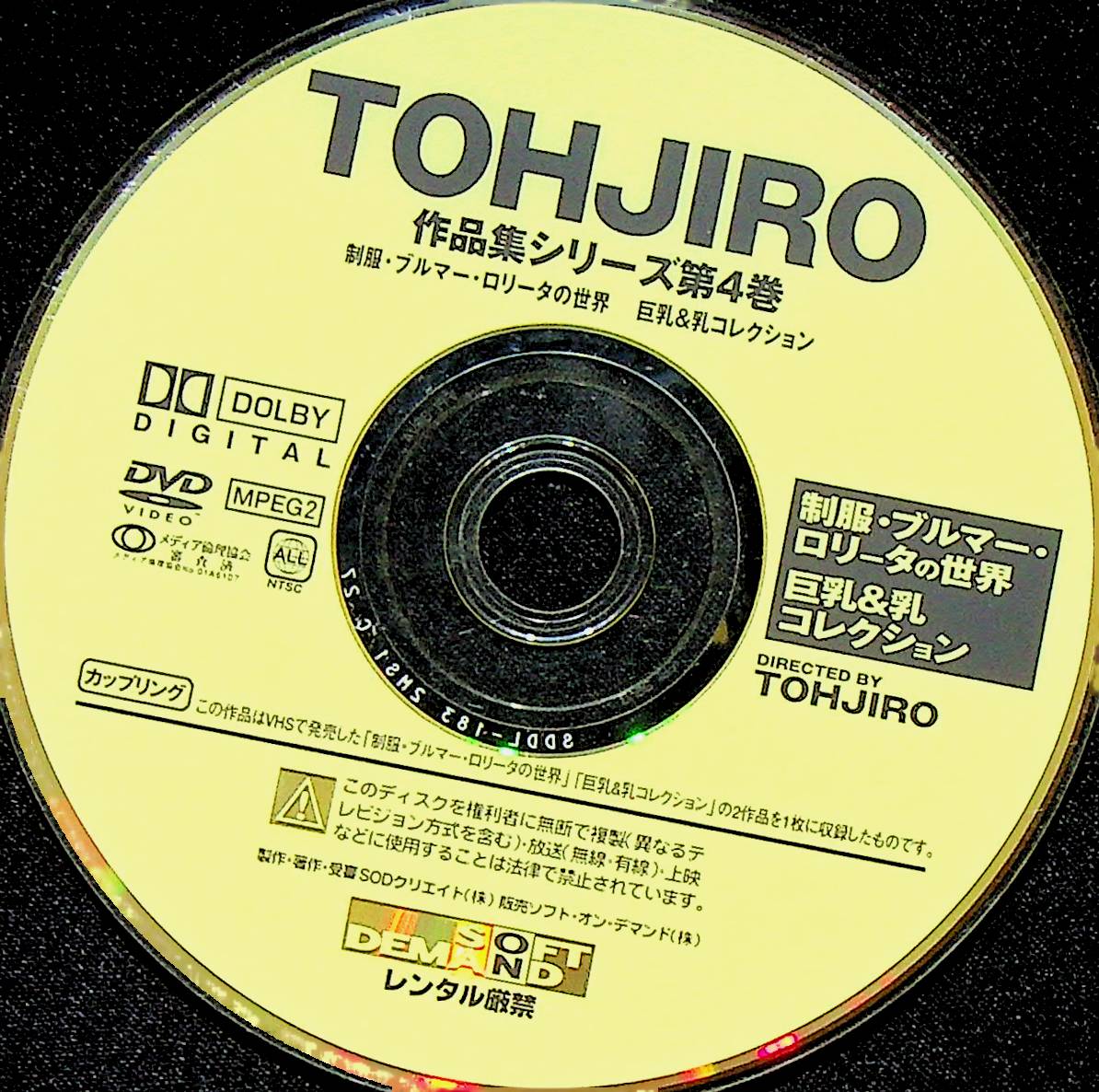 ＴＯＨＪＩＲＯ作品集シリーズ第４巻