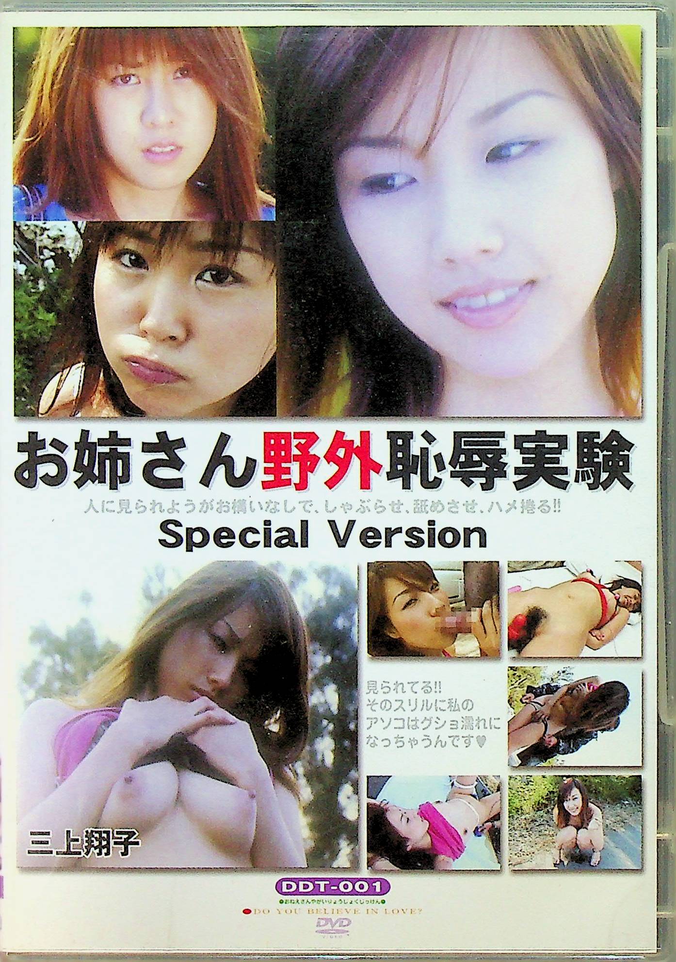 お姉さん野外恥辱実験