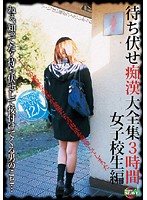 待ち伏せ痴●大全集３時間　女子校生編