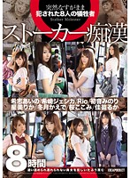 ストーカー痴●　追い詰められ逃れられない美女を犯しいたぶり蔑む　８時間
