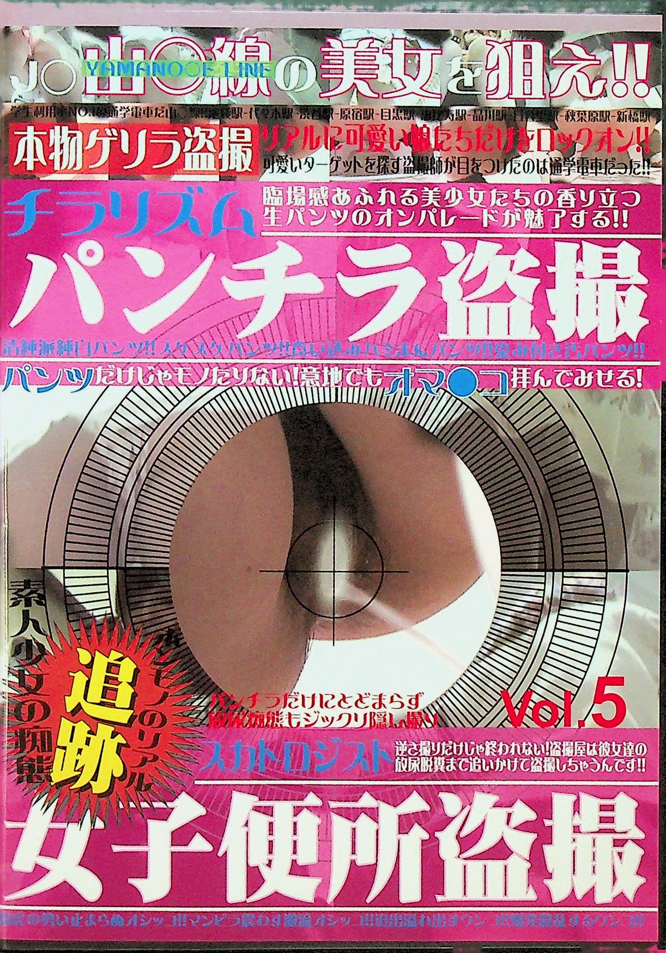 パンチラ盗撮　追跡　女子便所盗撮　５