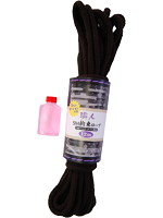 職人ＳＭ拘束ロープ・ダブル構造（１２ｍ）黒