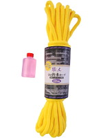 職人ＳＭ拘束ロープ・ダブル構造（１２ｍ）黄