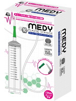 ＭＥＤＹ［メディ］　ｎｏ．１０　チューブ付きプラスチックシリンジ１５０ｍｌ