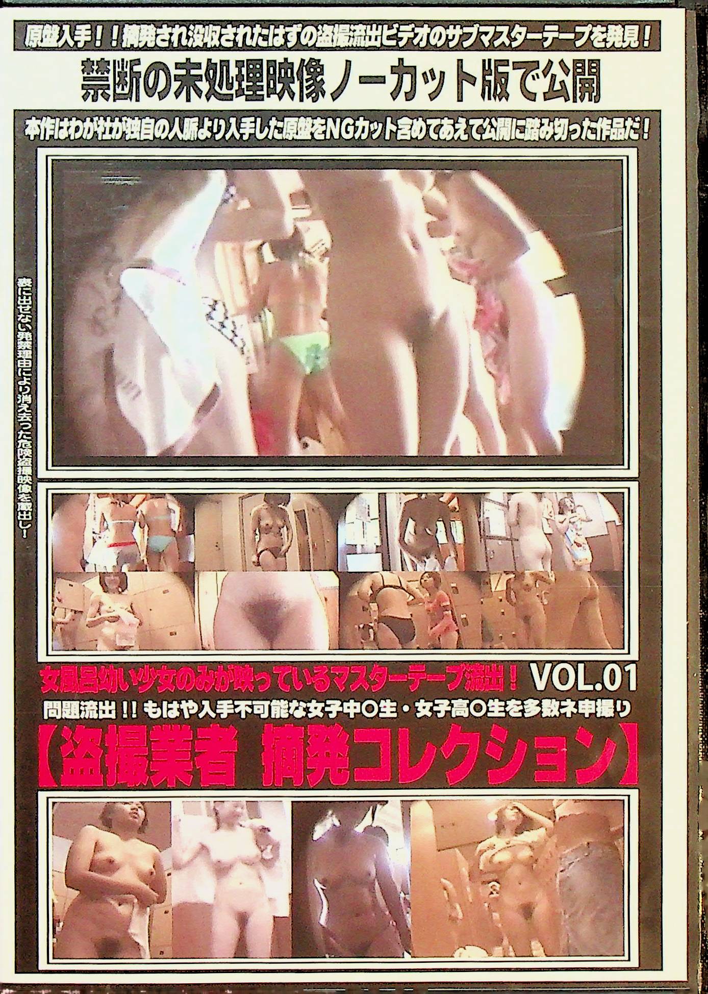 ［盗撮業者　摘発コレクション］女風呂…１
