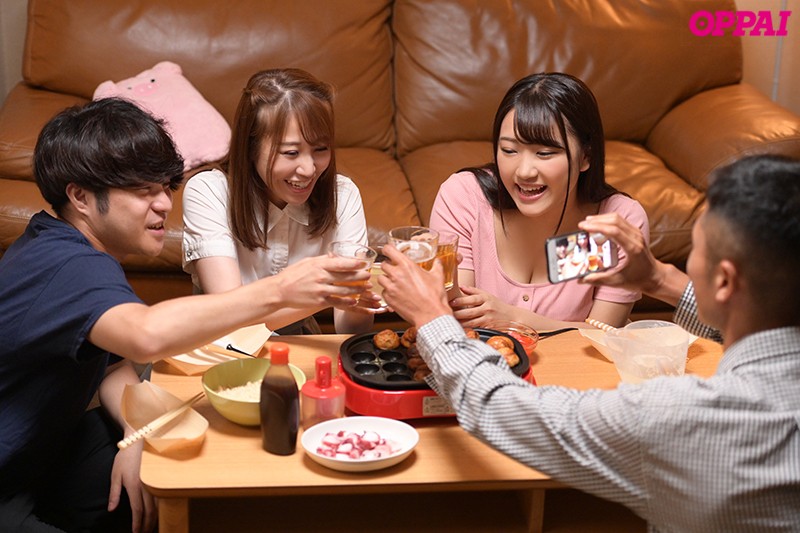 彼女が家族旅行で一週間留守にしたので彼女の巨乳女友達に中出ししまくりました。 姫咲はな