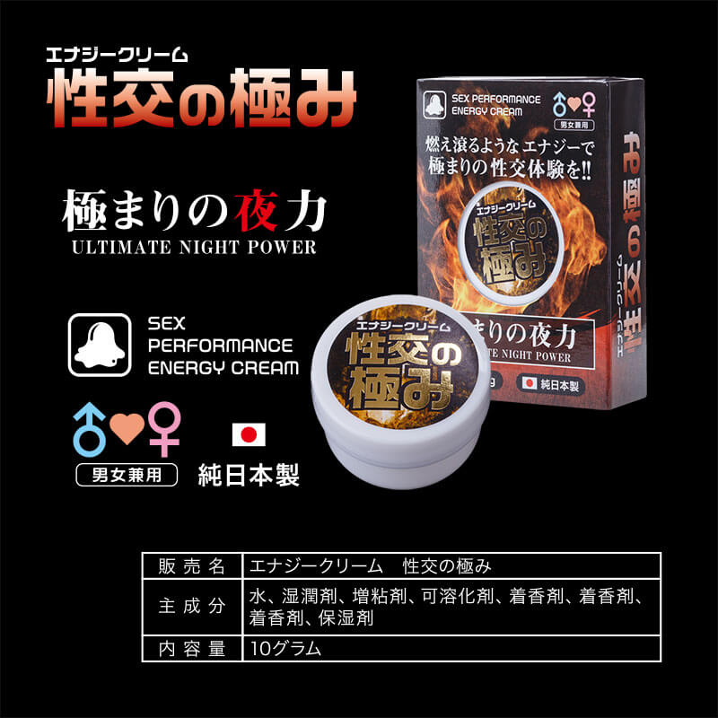 エナジークリーム 性交の極み